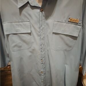 Columbia Men's Sky Blue Casual Shirt